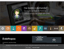 Tablet Screenshot of elettropox.it